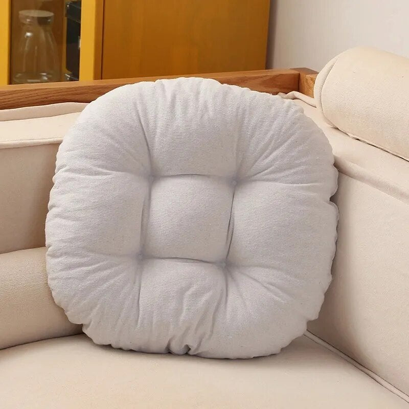 Japanisches Bodenkissen im Futon-Stil – Flauschiges Sitzkissen aus PU-Schaum, 42x42 cm oder 55x55 cm, Ideal für Hängesessel und Böden 4