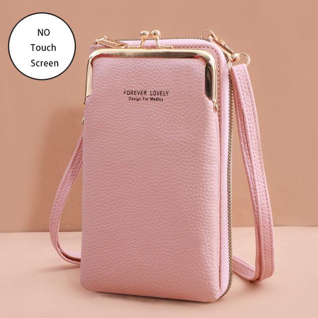 Crossbody Handy-Geldbörse mit RFID-Schutz