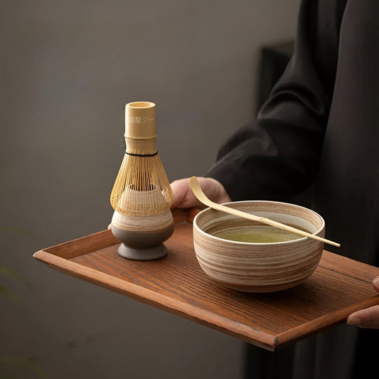 Japanisches Matcha-Tee-Set, 4-teilig