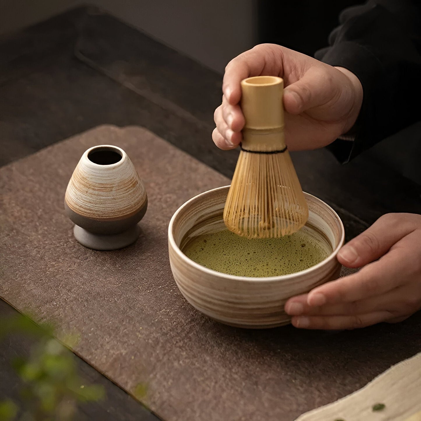 Japanisches Matcha-Tee-Set, 4-teilig