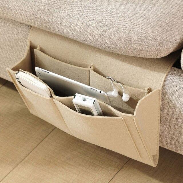 Praktische Aufbewahrungstasche für Bett oder Sofa