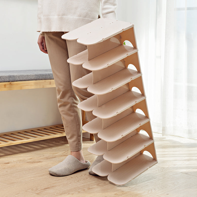 6-lagige modulare Schuhregale für den Kleiderschrank