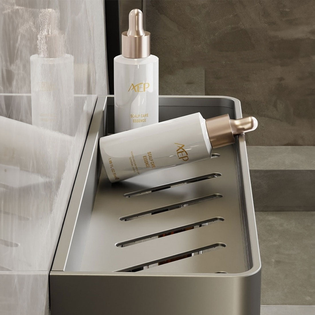 Elegantes Badezimmerregal für stilvolle Aufbewahrung