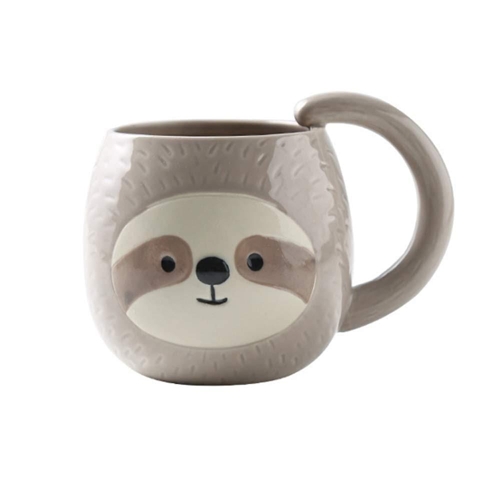 Faultier Tasse - Süße Kaffeetasse mit Faultiermotiv - Geschenkidee für Tierliebhaber